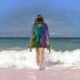 thumbnail image 6 of PHYHOO Colorful Skull Beach Towels Oversized Microfiber Beach Towel for Adults Extra Large Beach Towel Sand Free Towel for Outdoor Travel Swim Pool Camping 30x60in, 6 of 8