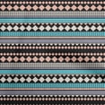 thumbnail image 1 of oneOone Tissu en Viscose Chiffon Turquoise Bleu Matériel de Couture Géométrique Tissu Imprimé au Mètre 42 Pouces de Large, 1 of 4