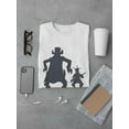 thumbnail image 3 of Shadow Showdown T-Shirt Men -Wilfred Hildonen Designs, Male 4X-Large, 3 of 4