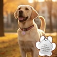 thumbnail image 5 of RuiJiao Personalized Pet Tag Dog Tag Tag Alloy Metal Glitter Dog Tag Blank Dog Tag Pendant Engraved Pet Accessory, 5 of 9