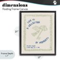 thumbnail image 4 of Stupell Industries Modern A Collection of Moments Black Floating Frame Canvas Art, 17 x 21, by The Prints Vibe, 4 of 8