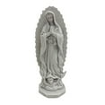 thumbnail image 1 of Catholic Virgin Mary Statue Figure Our Lady Figurine Handmade Collection Religious for Home Hallway Entryway Decoration   grey, 1 of 7