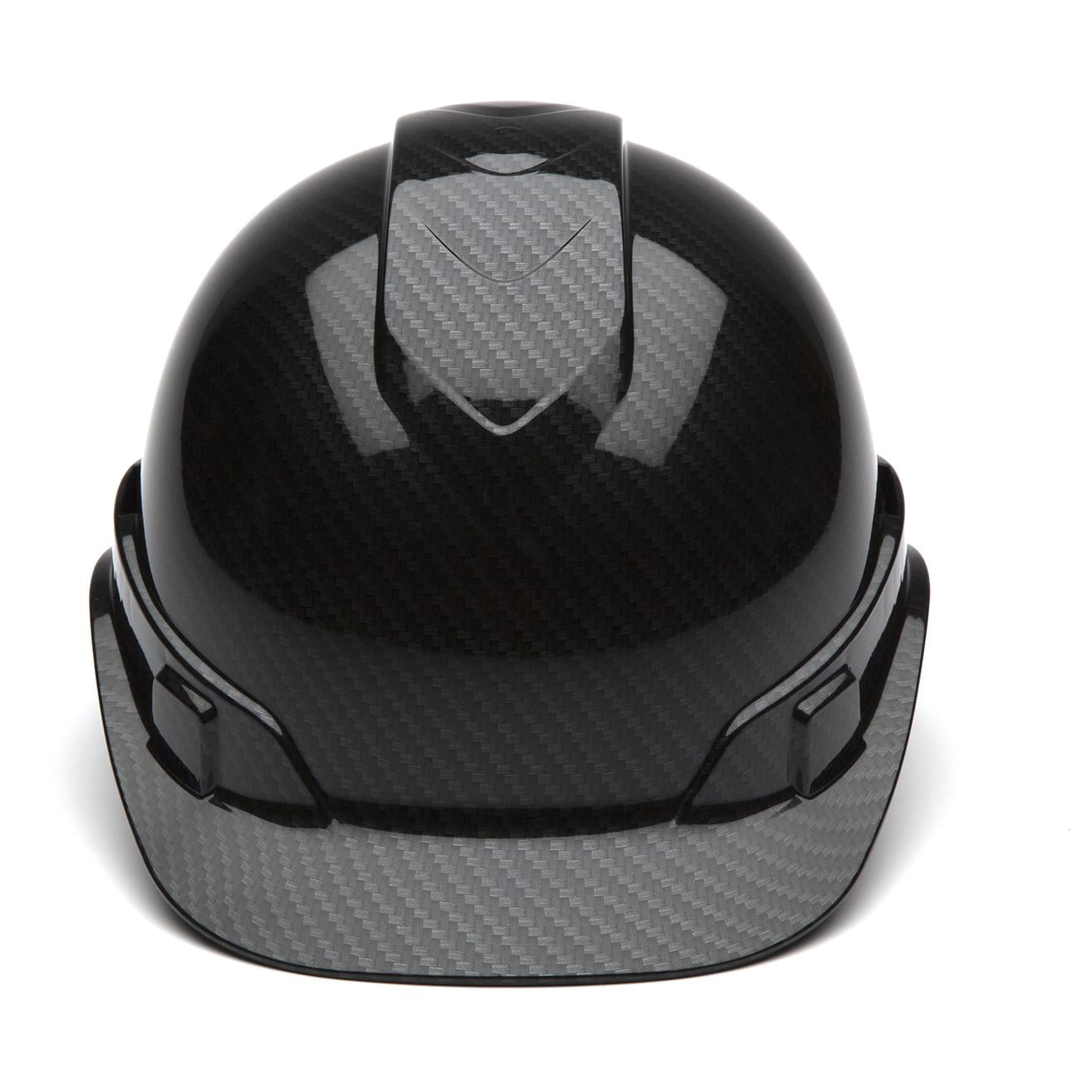 Pyramex Ridgeline Cap Style Hard Hat HP44117S Shiny Black Graphite Pattern Cap S