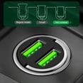 thumbnail image 6 of USB Phone Charger Type C QC3.0 Black Fast Charging ✨2 Interior Car, 6 of 8
