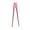 Bright pink, variant on TechNvoa Kids Training Chopsticks 18cm, Pink, Wood for Children Learning Chopstick Control