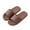 Z16-Brown, variant on Lady Men’s Indoor & Outdoor Slippers Bath Pool Gym Slides Flip Flop Open Toe Comfortable Soft Sandals Casual LightWeight Shoes