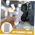 thumbnail image 2 of HUGFEG Material Card Rack Vertical Business Card Holder Wall Mount Rack Badge Card Holder Time Card Slot Pyramid Time Rack Time Clock Card Holder Attendance Cards Storage Rack Wall Pocket U2536-21774, 2 of 9