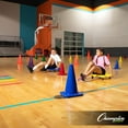 thumbnail image 3 of Champion Sports High Visibility Flexible Viny Cone for Athletics and Social Distancing, Orange, 28 Inch, 3 of 7