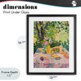 thumbnail image 4 of Stupell Industries Eclectic Breakfast Picnic in Garden Black Framed Print Under Glass, 13 x 16, by The Prints Vibe, 4 of 8