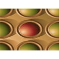 thumbnail image 1 of Ahgly Company Indoor Rectangle Patterned Saddle Brown Area Rugs, 2' x 4', 1 of 6