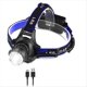 thumbnail image 1 of Linterna Frontal LED Recargable con 3 Modos de Iluminación y Zoom Telescópico, Luces Superbrillantes para Acampar., 1 of 5