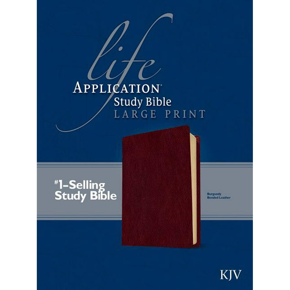 Life Application Study BibleKJVLarge Print (Hardcover)