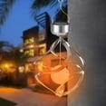 thumbnail image 4 of Luces LED, luz de carillón de viento con energía solar para exteriores, impermeable, luz LED que cambia de color para patio, decoración de villas, paisajes, luz colgante, luz que gira., 4 of 5