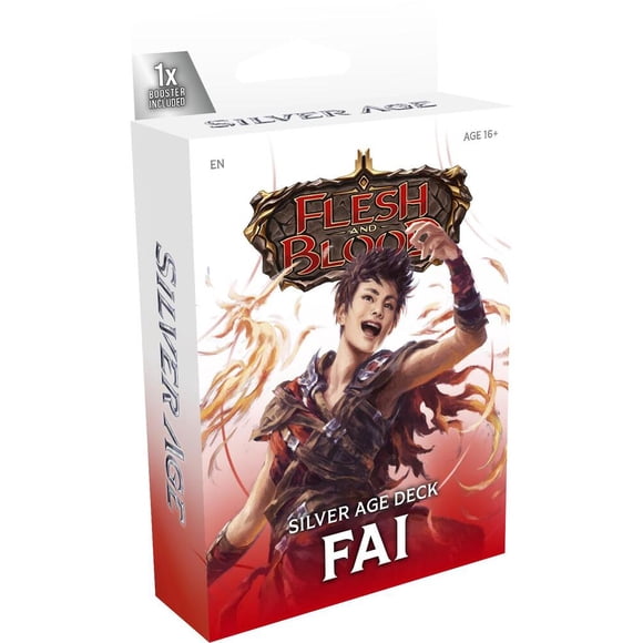 Flesh & Blood TCG Silver Age Chapter 2 Deck - Fai (Draconic Ninja) - 60 Cards