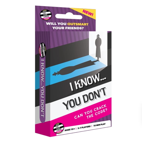 I Know You Don’t – A Fast and Funny Party Card Game for Teens and Adults