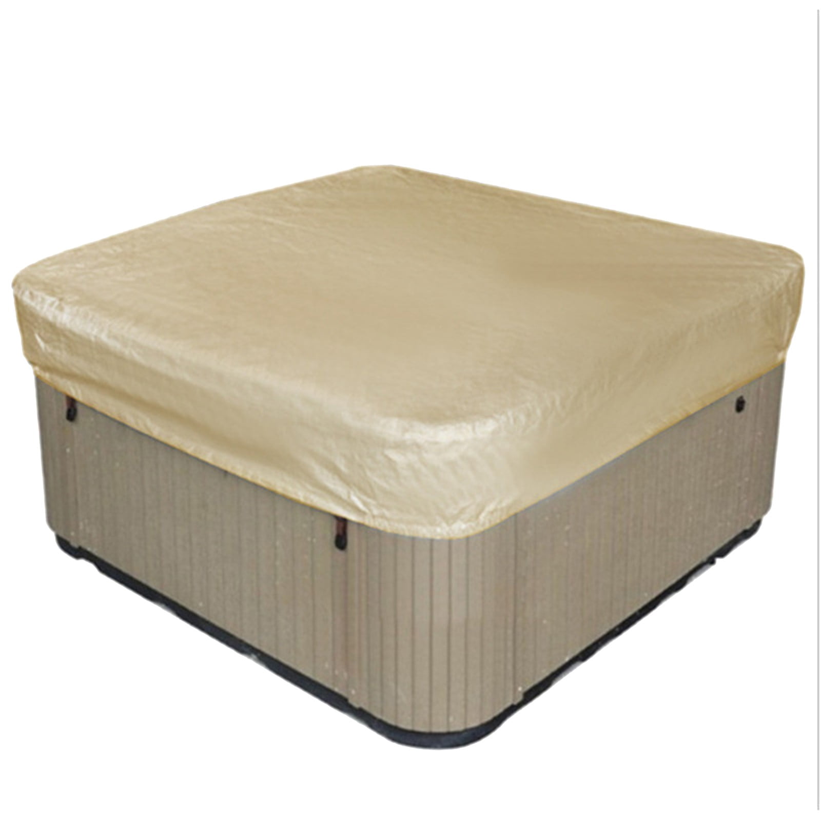 Qianduo Round Tarp - Solar Pool Covers - 12Ft Pool Cover - Bathtub Cover Outdoor Square Hot Tub Cover Pool Cover Dustproof Cover Waterproof Furniture Cover - 30*220cm/11.81*86.61in