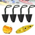 thumbnail image 2 of OWSOO 4 Pieces Universal Kayak Scupper Plugs Drain Holes Stopper Bung (Fit All Major Brands), 2 of 10