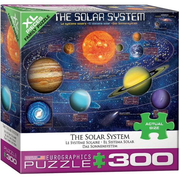 The Solar System 300-Piece Puzzle