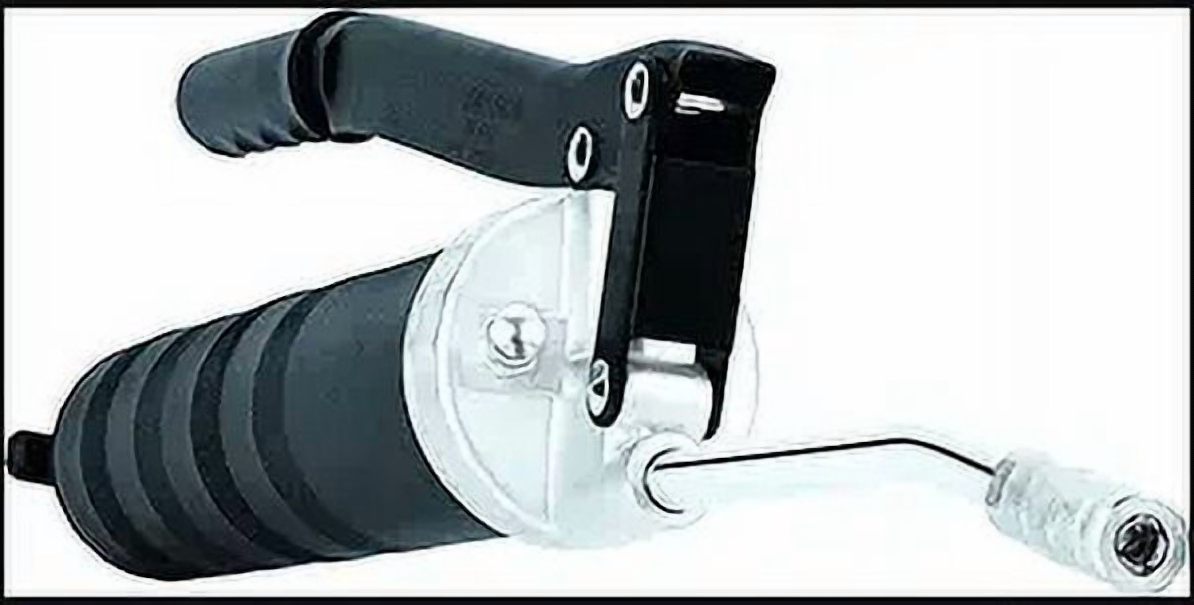 Lumax 2-Way Loading Lever Action Grease Gun-10,000 PSI