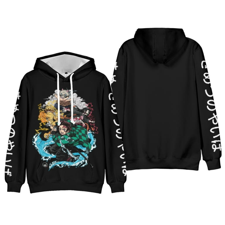 Demon Slayer Kimetsu No Yaiba Hoodie Anime Sweatshirt Demon Slayer