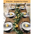 thumbnail image 4 of 15 Inch Round Placemats Set of 6, Black Christmas Non Slip Heat Insulation PP Table Mats, Snowman Xmas Truck Balls Tree Washable Place Mats for Kitchen Dining Party Table Decor, 4 of 7