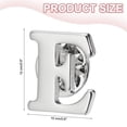 thumbnail image 2 of Uxcell Letter Lapel Pins, Initial Alphabet Collar Pins, Silver Tone, Letter S, 2 of 7