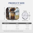 thumbnail image 3 of Salouo Cat In Sun Hat Pattern Car Windshield Sun Shade Foldable | Front Windshield Shade for Sun, Heat and UV Rays | Interior Sun Protection-Large, 3 of 6