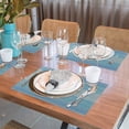 thumbnail image 3 of 5 manteles individuales lavables manteles individuales de PVC resistentes al calor manteles individuales de vinilo manteles individuales antiincrustantes para mesas de cocina en restaurantes, 3 of 6