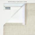 thumbnail image 6 of Exclusive Home Acadia 100% Blackout Roman Shade, 27"x64", Natural, 6 of 15