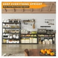 Garage Shelving Load 2500LBS Wide Storage Shelves Adjustable Sturdy