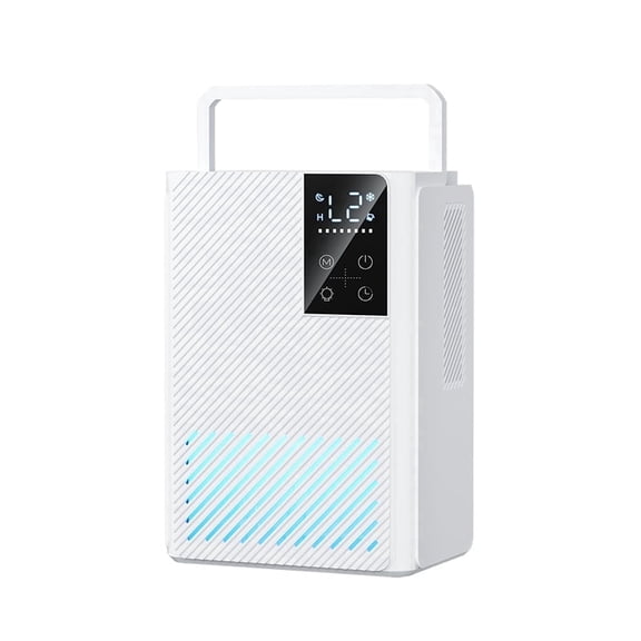 STORGENER Dehumidifier for Home, 500 Sq.Ft, 2L Large Tank, Sleep Mode - Fast Moisture Removal for Bathroom, Bedroom, Kitchen, RV (White)