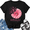 A-3, variant on Godmerch Women's Breast Cancer Awareness Inspirational Pink Ribbon Dandelion Floral Graphic T-Shirt