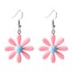 thumbnail image 1 of 1 par de pendientes de margaritas con forma de oreja, pendientes colgantes de moda para mujer, 1 of 5