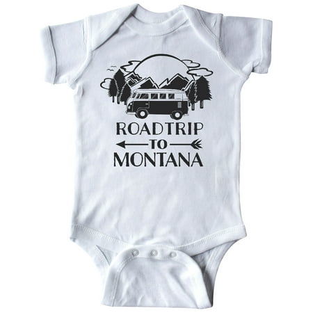 

Inktastic Road Trip to Montana Gift Baby Boy or Baby Girl Bodysuit