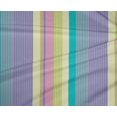 thumbnail image 3 of oneOone Tissu Polyester Lycra Multicolore à Rayures Tissu au Mètre 56 Pouces de Large, 3 of 3
