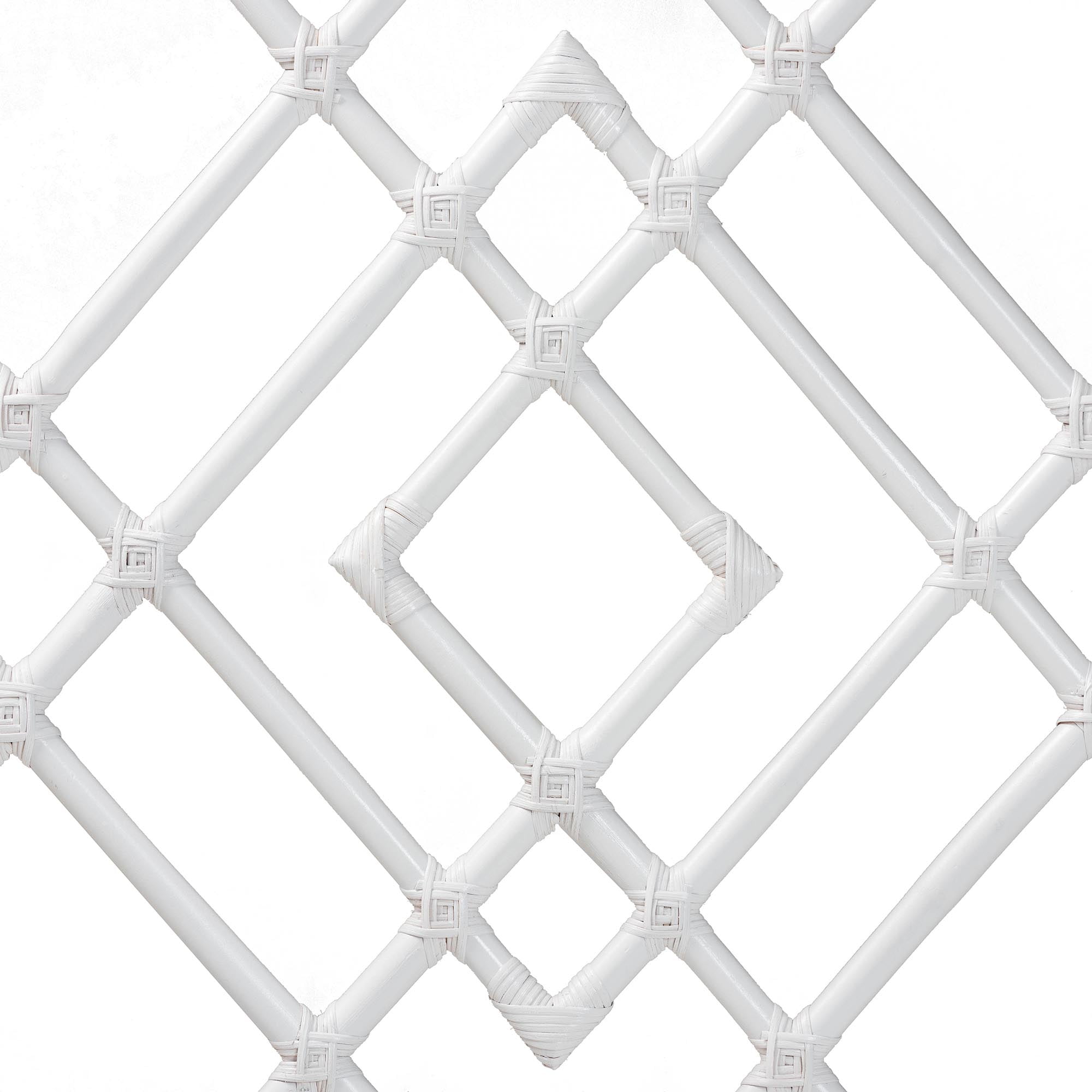 bali & pari Lavali Boho Standalone Headboard, Queen, White