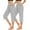 Gray, variant on Wensltd Women's Capri Sweatpants Loose Fit Workout Yoga Lounge Pant 2PC