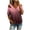 Wine, variant on Guluxicc Women's Cold Shoulder Shirts Short Sleeve V Neck Graphic Tops for Summer Casual Outfits