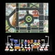 thumbnail image 3 of Alfombra de juegos para bebé, tapete de mapa de ruta de tráfico de ciudad, estacionamiento de coche de Ciudad, mapa de ruta, señales de tráfico, alfombra de juego de escalada para bebé, 3 of 4