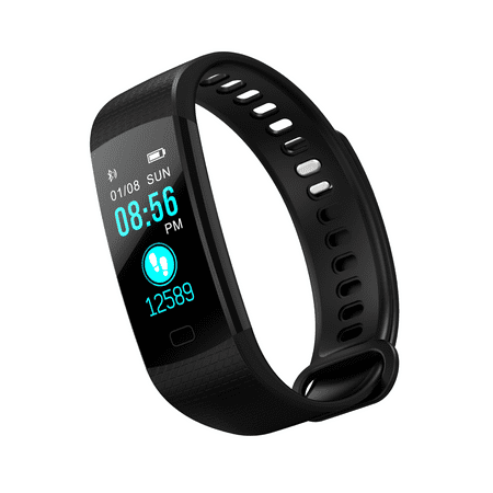 Smart Watch Unisex Best Slim Fitness Tracker Heart Rate Monitor, Gym Sports Tracker Watch, Waterproof Pedometer Watch with Sleep Monitor, Step Tracker