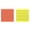 Orange + Yellow, variant on SEIWEI 100 Sheets Translucent Sticky Notes with Lines PET Translucent Sticky Notes 2 Colors Annotation Tags (Blue + Fuchsia)