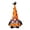 A, variant on Halloween Boo Pumpkin Gnome Plush Ornament,Black Buffalo Check Bat Wing Faceless Dwarf Doll Tabletop Decor for Autumn Holiday Home Party Indoor Shelf Gift