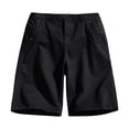 thumbnail image 1 of PEASKJP Mens Sweat Shorts Quick Dry Mesh Basketball Shorts with Pockets,Black XXL, 1 of 2