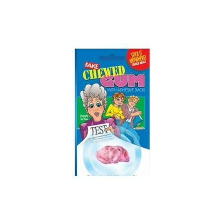 Fake Chewed Gum Prank-gag By Bwacky