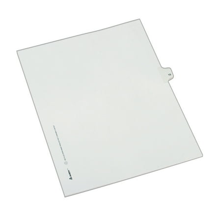 Avery Individual Legal Dividers Allstate Style Letter Size Side Tab 15