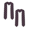 Fotbe Cartoon Donut Printed Class of 2024 Graduation Stole