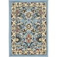 thumbnail image 1 of Unique Loom Espahan Intricate Design Rug 2' 2 x 3' Rectangle Blue/Black, 1 of 2