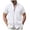 White, variant on Hawaiian Shirt for Men Short Sleeve Lapel Neck Solid Color Blouse Short Sleeve T-Shirt Hop Pattern Cool Vacation Button Down Tops