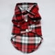 thumbnail image 1 of Camisa a cuadros para perros, camisa a cuadros de moda para mascotas, ropa para perros, camisa a cuadros para gatos, suave y cómoda, 1 of 5