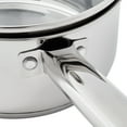 thumbnail image 6 of Mainstays 1 qt Oven Safe Stainless Steel Saucepan with Straining Lid, 6 of 13